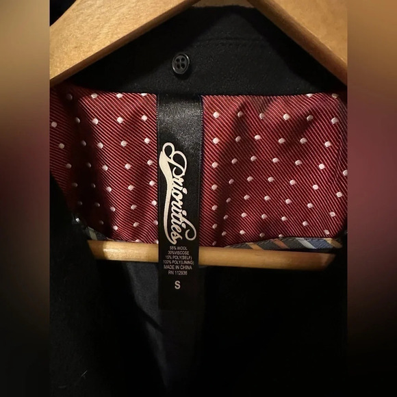 Priorities size S wool blend blazer with fancy trim - Picture 4 of 8